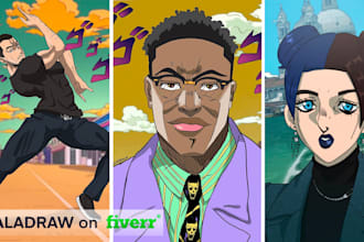 draw you in jojo style