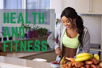 write your SEO optimized health and fitness articles