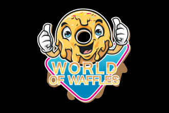 do cartoon logo, stream, overlays, esports, twitch gaming
