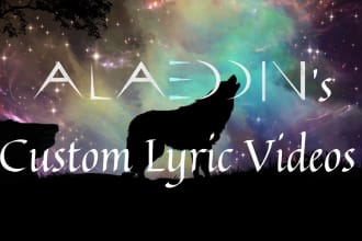 create an immersive lyric video for your song