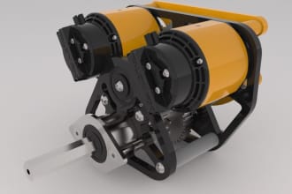 make 3d cad model with solidworks