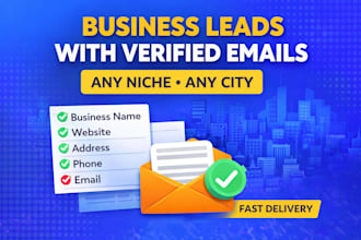 collect targeted business leads with verified emails for any niche and location