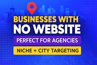 find local businesses with no website