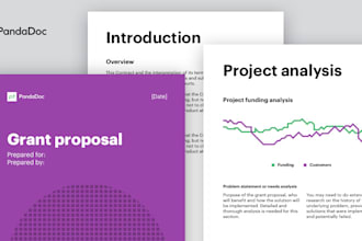write a winning grant proposal for you