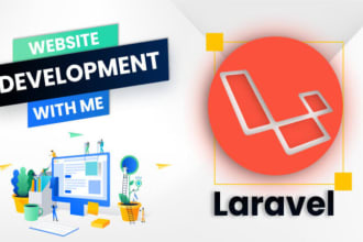 develop and fix laravel php mysql website