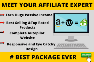 create profitable amazon affiliate website