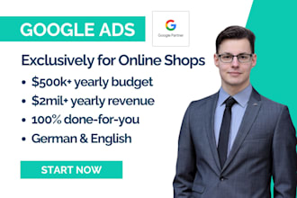 be your certified google ads partner for online shops