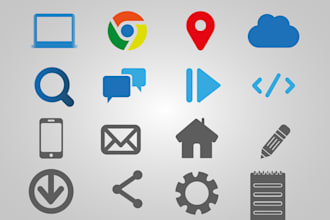 create perfect icon design for your mobile app and your web application
