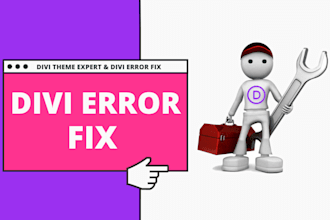 fix divi issues and customization wordpress website using divi theme