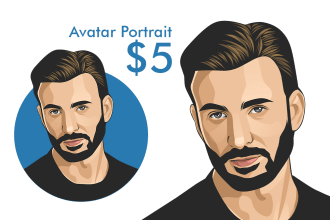 draw an avatar cartoon portrait from your photo