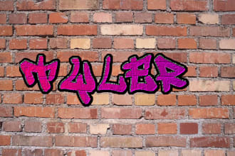 make your name in Grafitti