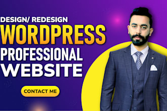 design and develop a responsive business wordpress website
