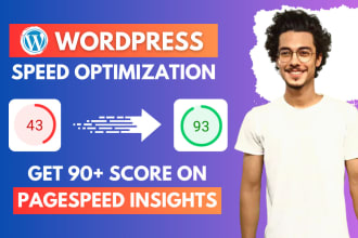 do wordpress speed optimization and increase google pagespeed insights