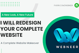 redesign your complete website