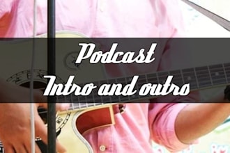 create your podcast intro and outro