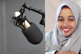 do passionately record a somali female voice over