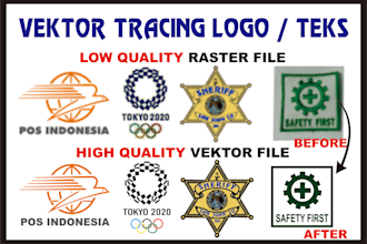 convert your logo to vector file or vector source file