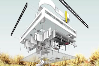 create your building 3d model
