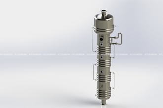 do distillation tower simulation and 3d modeling