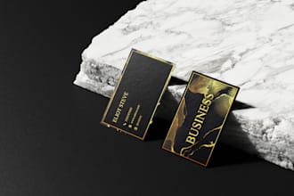 design minimal business card, visiting card, invitation card