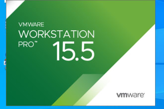 install vmware workstation and set up windows or linux os