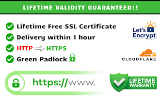 install free SSL certificate and enable auto renew