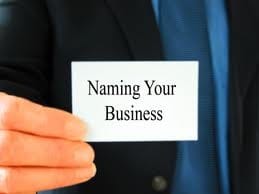 come up with a catchy business name