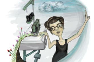draw a cardboard avatar with you in one day
