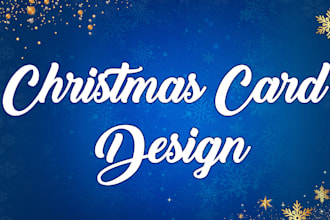 design christmas card or new year greeitngs invitation card