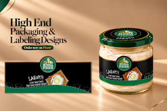 create professional product packaging and labeling designs