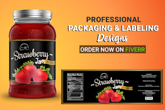 create professional packaging and labeling designs