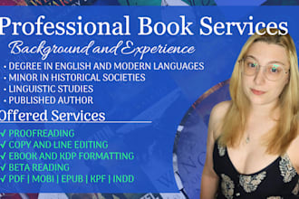 proofread your fantasy novel