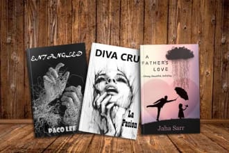 design a simple yet classy book cover