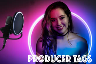 make a female producer tag in english or spanish