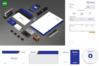 design creative stationary and business card