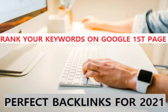 improve your google ranking with manual high quality SEO backlinks