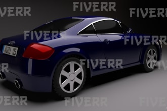 do 3d modeling of your car
