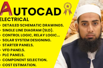 draw schematics and wiring professionally using autocad electrical