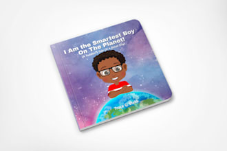 design a unique book cover or ebook cover