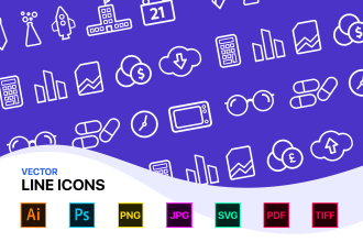 design perfect editable line icons