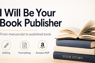 be your book publisher