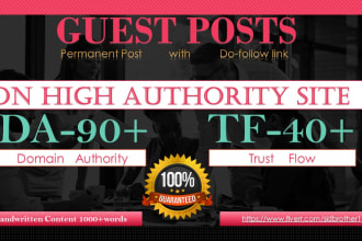 publish an article on high authority guest post high traffic sites