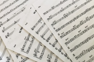 write sheet music for any song and instrument