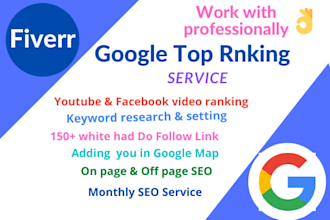 able to do google top ranking by proficiently