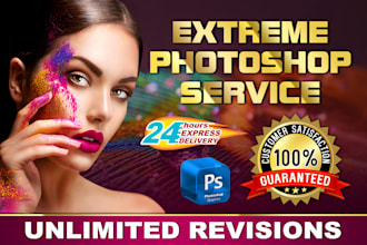 do photoshop editing, photo retouching and product editing