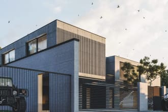 do photorealistic exterior rendering