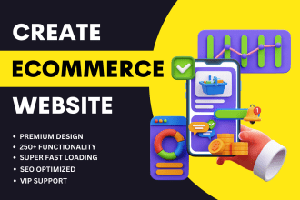 create a custom ecommerce website for your online store