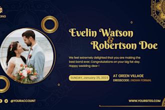 design a greeting card, postcard or invitation