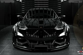 3d model a perfect car design and make realistic renders
