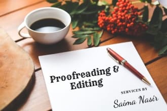 proofread, edit and paraphrase your emails, memos or business files